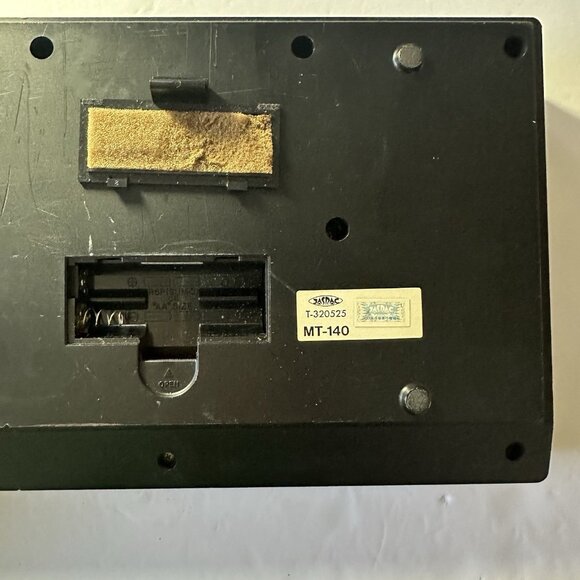 Casio Casiotone MT-140 Black Vintage Keyboard Working Battery Operated Tested! - Picture 12 of 16